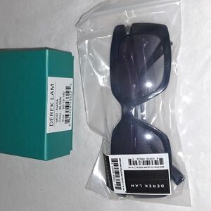 DEREK LAM SUNGLASSES Amazing Black New in box NIB made in Japan